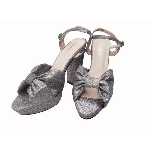 Touch Ups Women's Sailor Heeled Sandal Benjamin Walk Size 9M Pewter - Picture 2 of 9